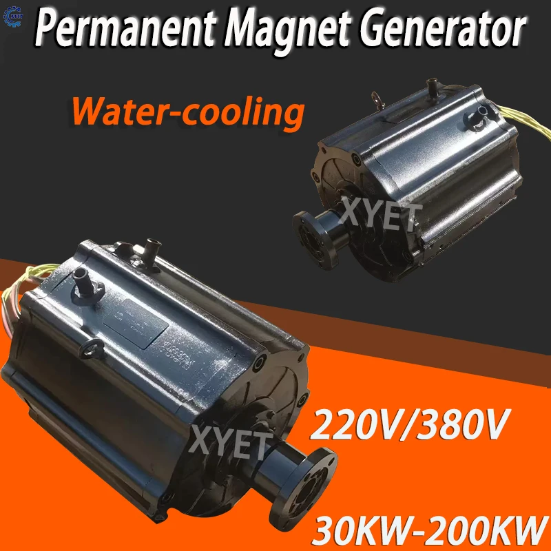 80KW 100KW 150KW 200KW High Power Condensation Generator 220V 380V 300-1500RPM Free Energy Magnetic Alternators Household Dynamo
