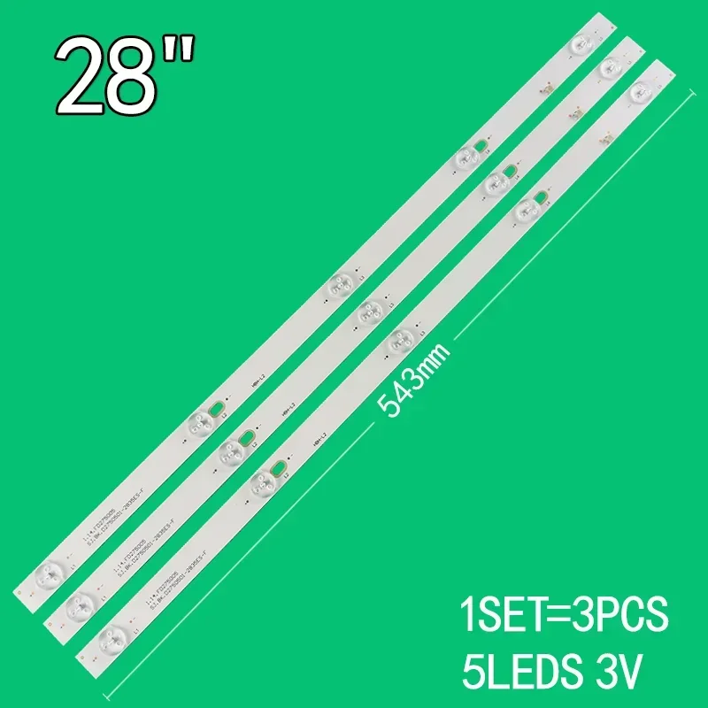 

Suitable for Philco 28-inch LCD TV backlight strip SJ.BK.D2750501-2835ES-F Philco Ph28d27d Juc7.820.00153326 1.14.FD275005