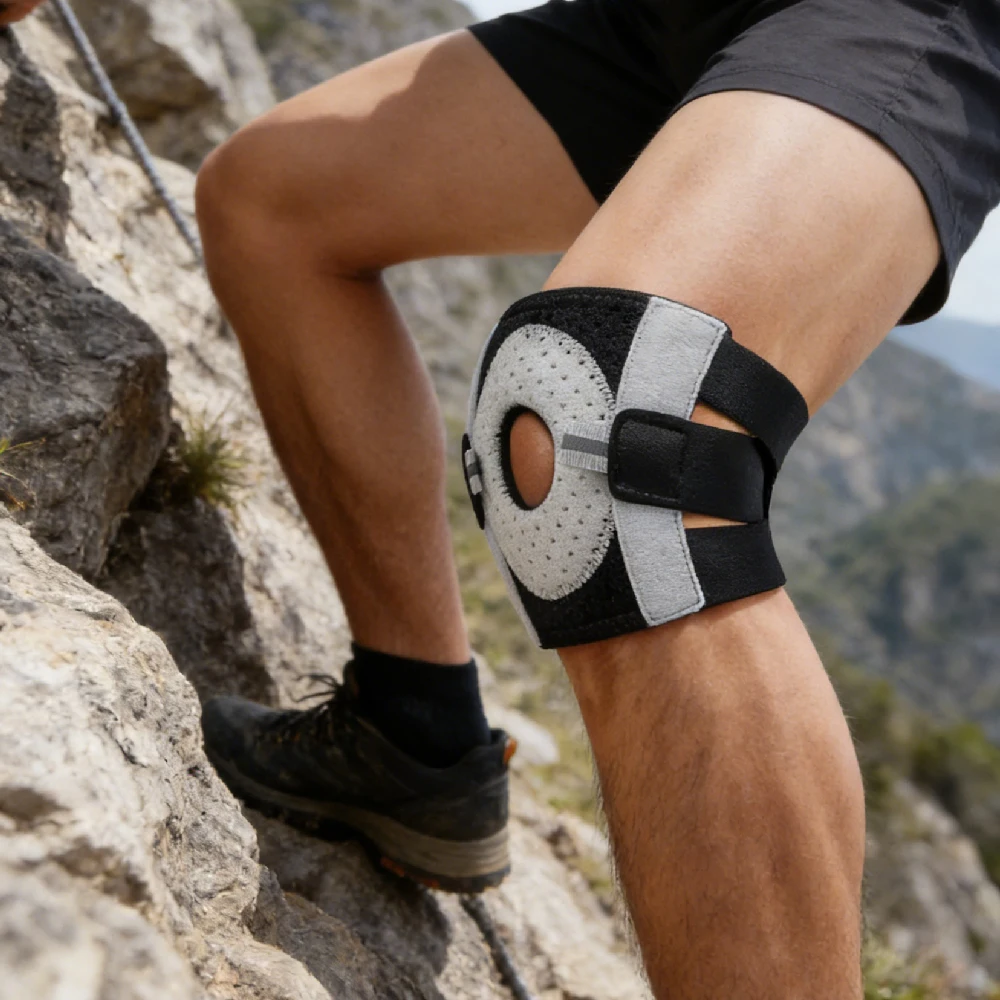 1PCS Knee Braces for Knee Pain Women Men, Patellar Tendon Support Strap, Knee Brace for Meniscus Tear, ACL, MCL, Arthritis