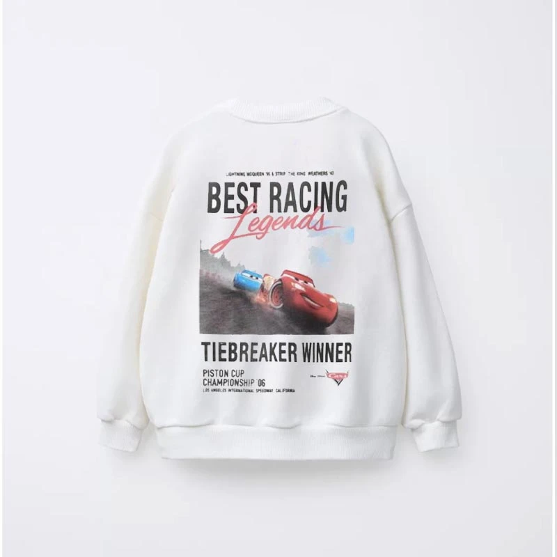 

2 3 4 5 6Years Child Hoodie Long-sleeved Tops Fashion Simple Round Neck Pullovers Early Autumn Clothes Boys And Girls Sweatshirt