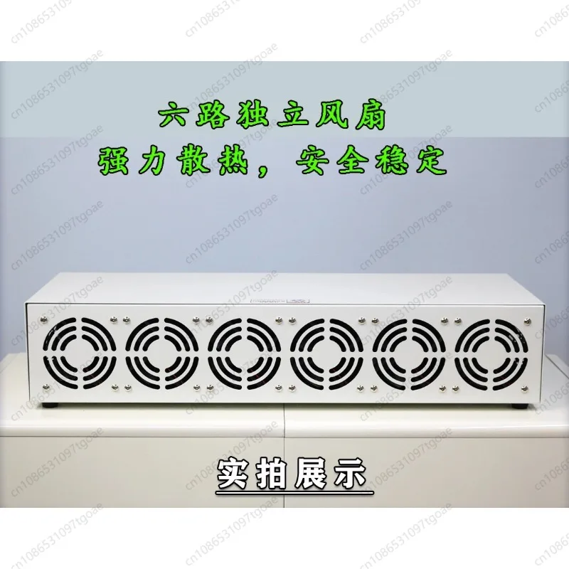 Passive 6 Channel Intelligent Battery Capacity Tester High Precision Discharge Meter for Electric Vehicle Batteries