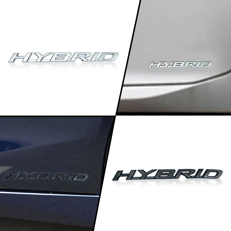 ملصق سيارة خلفي ثلاثي الأبعاد بشعار هجين معدني لنافذة السيارة الجانبية لكزس RX300 RX330 UX200 IS250 IS300 GX400 GX460 ديكور #2