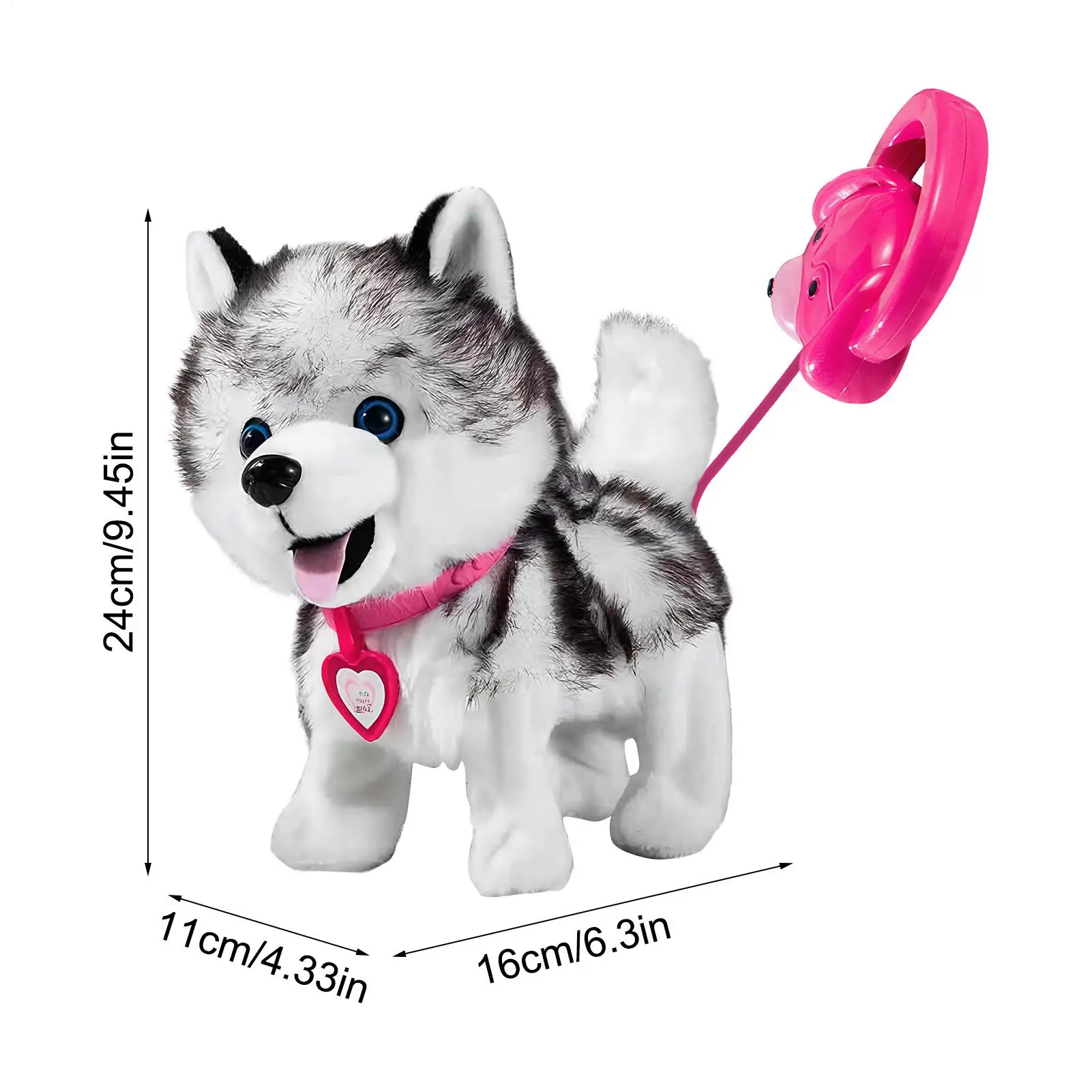 Electric Pet Puppy Soothing Interactive Singing Barking Electric Dog For Kids For Boys Girls Teens Children Living Room Bedroom