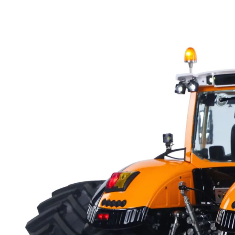 1050 lesu metal 1/14 trator hidráulico rc modelo aouse 4x4 rodas duplas frsky xe rádio bateria fumaça controle remoto caminhão agrícola