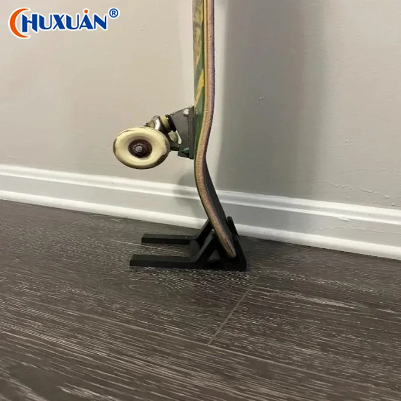 [Q]1Pcs 3D Printed Vertical Fixed Skateboard Storage Base Suitable For Indoor Storage And Outdoor Skateboard Park Organization