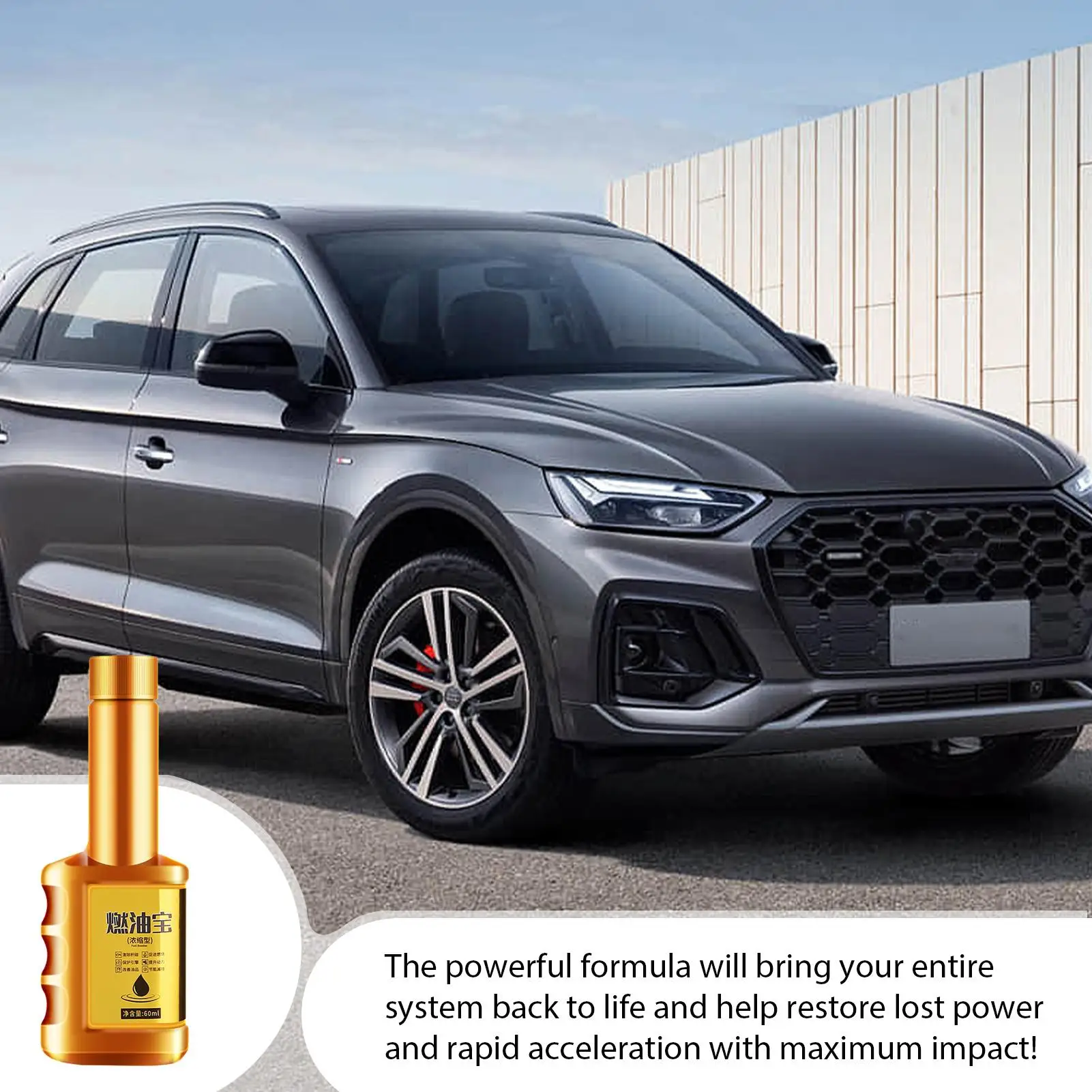 Diesel Injector Cleaner Additive 60ml Engine Carbon Cleaner Diesel Additive Injector Cleaner Diesel Saver Engine Carbon Deposit
