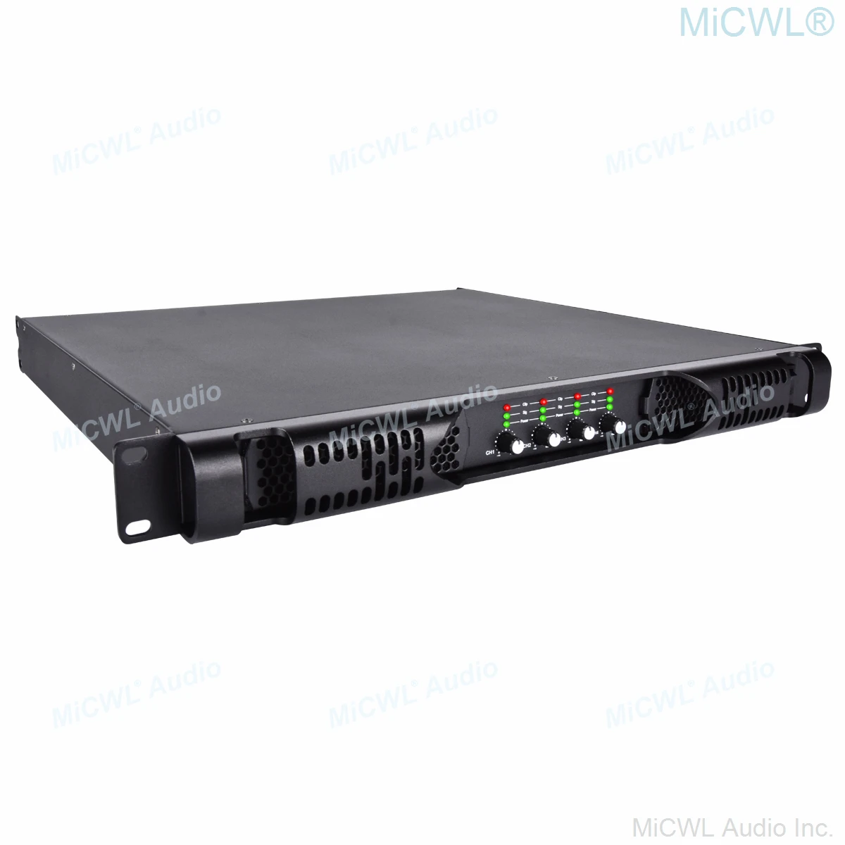 Pro 4000W 4 Channel High Power Digital Amplifier 1000 Watt with Bridging Function Drive Linear Array Acoustic 1650W 4Ohm