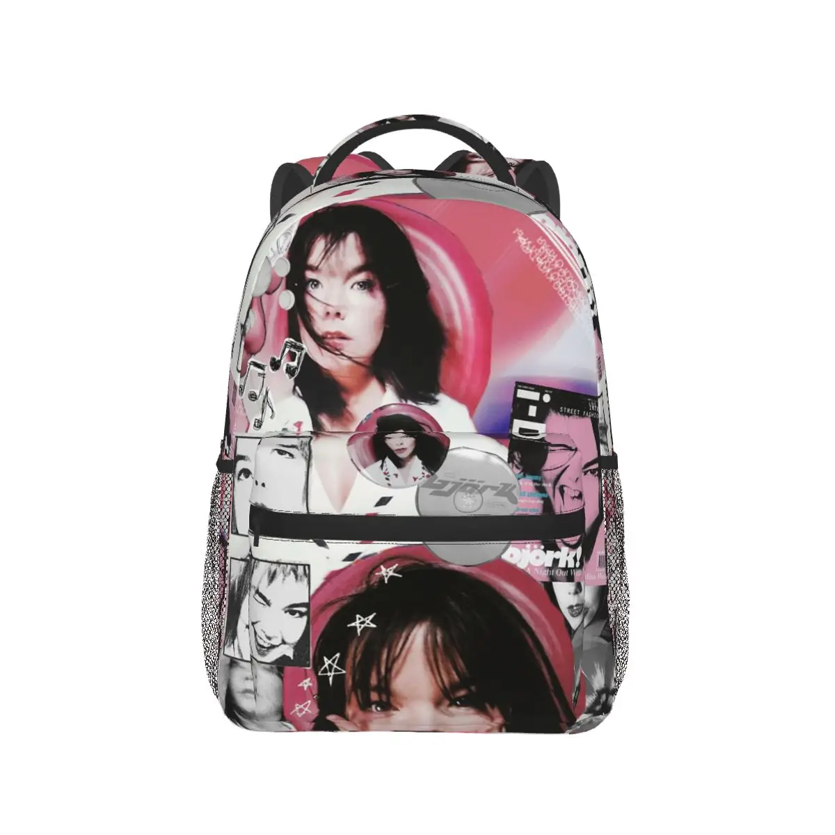 Bjork Army Of Me Aphex Twin Backpack Hot Sale Daypack Large Capacity Boys Girls BookBag School Bag Shoulder Bags for Men Women