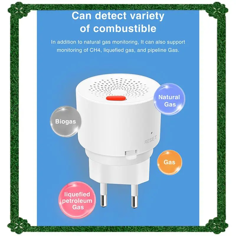 

24-часовая доставка, 2X Zigbee, датчик природного газа, горючий бытовой умный сжиженный нефтяной газ, детектор утечки газа, защита от пожара