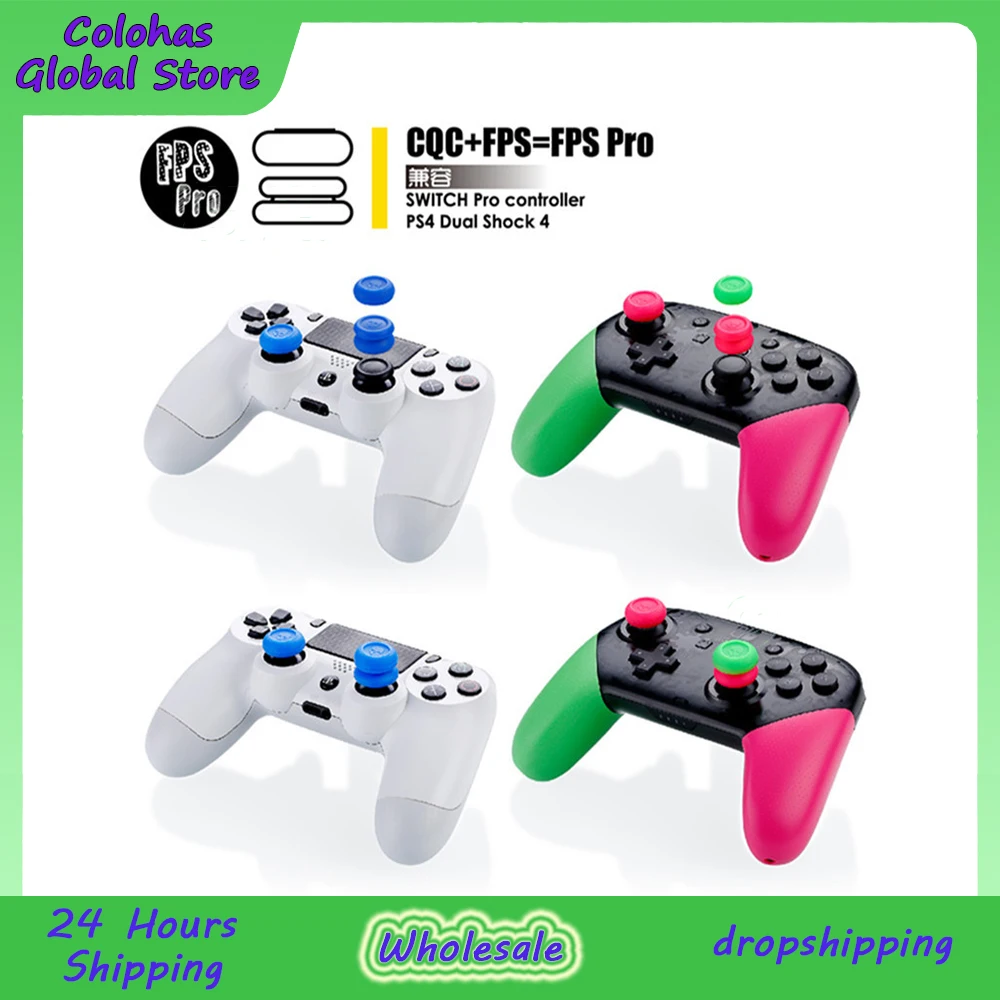 For Switch Pro Controller Joystick Cap with High Stack Combination Cap Compatible with PS4 Controller Cap Game Accessories