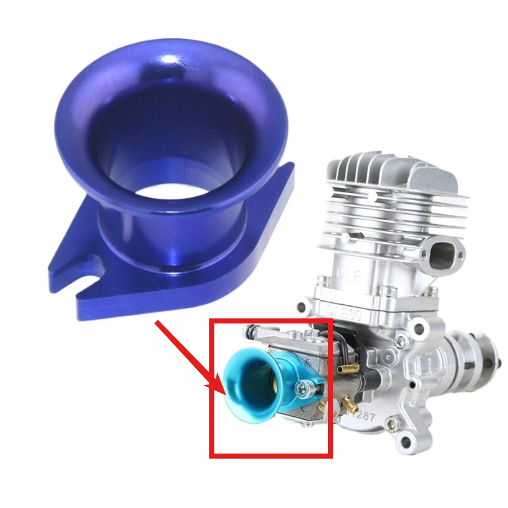 

Air Intake Horn DLE30 50 55 Zenoah G80 Engine Model Parts Aluminum Alloy Air Intake Rectifier Concentrated Metal Accessories