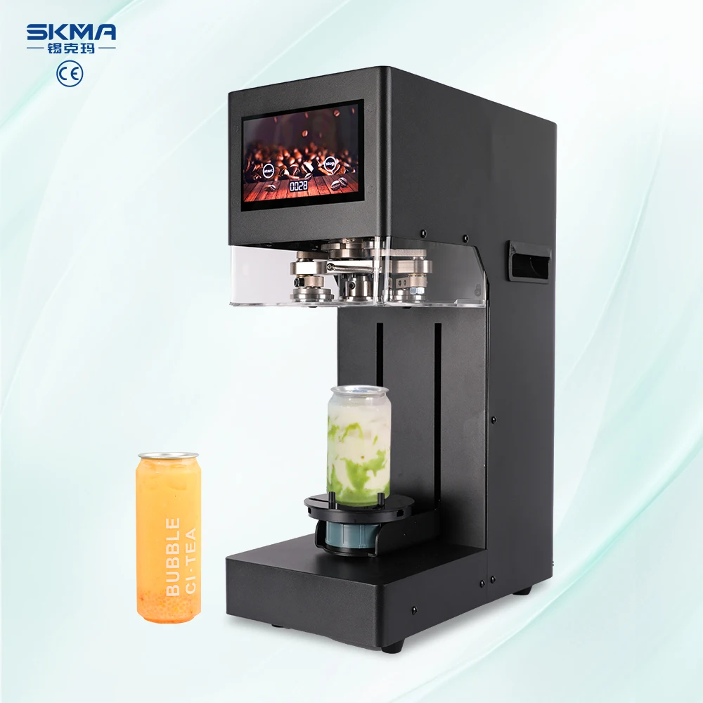 

2024 New Upgrade Desktop Intelligent Tin Can Sealing Machine Accept Customized Non Rotating Jar Sealing Machine
