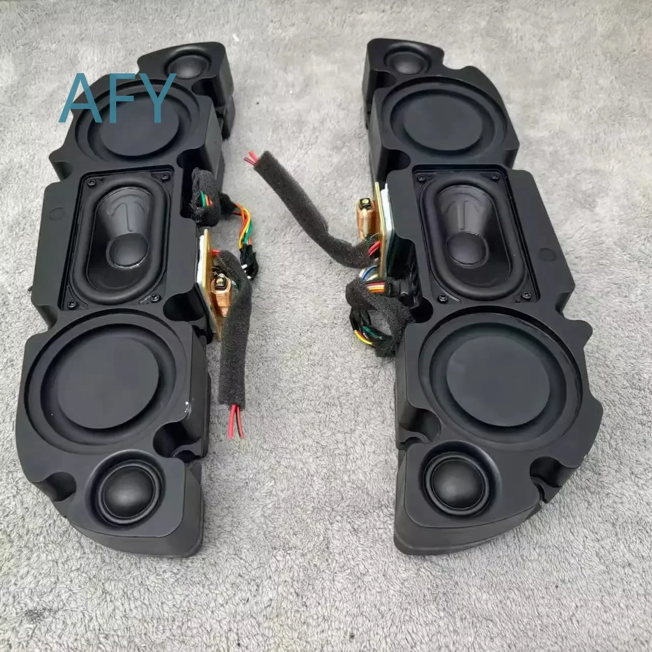 2pcs GHXAMP Hi-Fi 2-Way Passive Speaker for Home Studio Audio Triple Driver Dual Bass Diaphragms Long-Throw Dual Tweeters