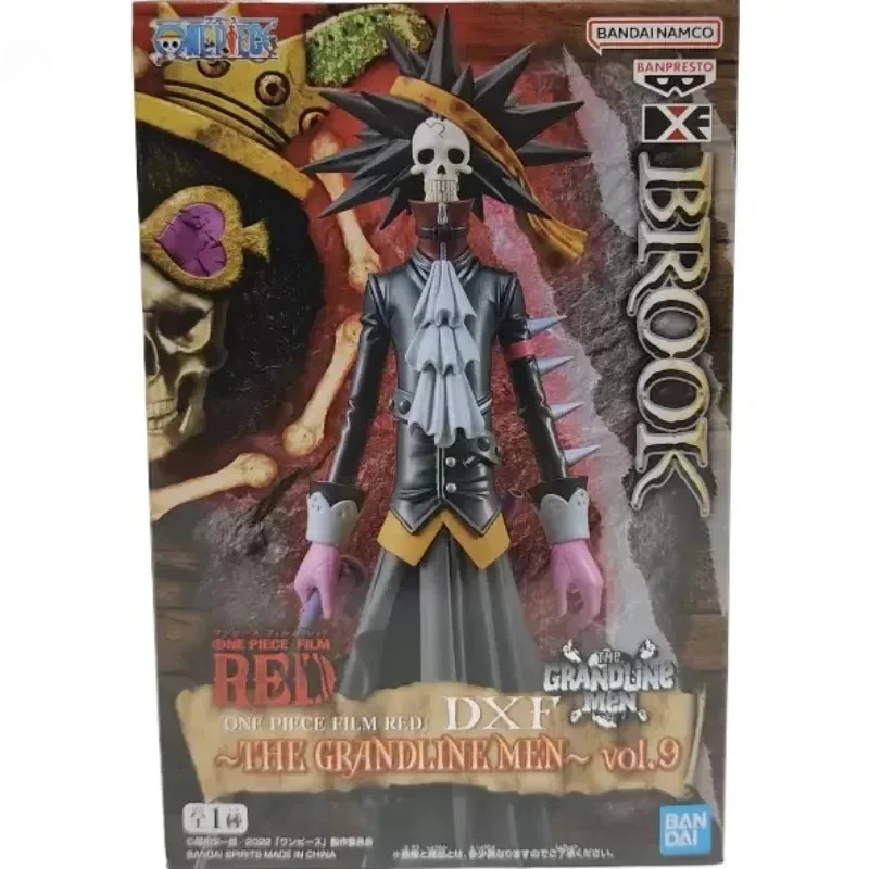 Bandai Originele Echte Boxed Banpresto One Piece FLIM DXF Rode Theatrale Versie Brook PVC Anime Figuur Model Collectie Cadeau