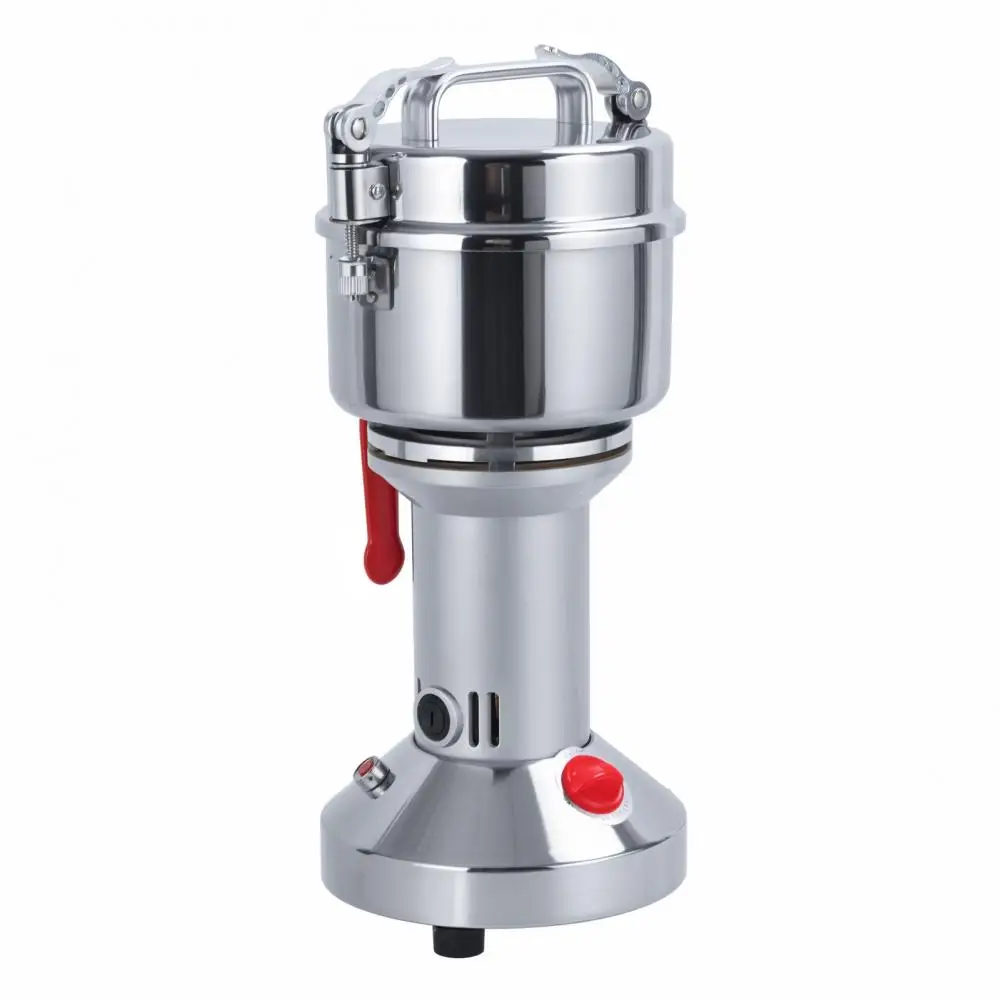 

Grain Mill Grinder, High Speed Electric Stainless Steel Grinder, 50-300 Mesh/Min Corn Flour Pulverizer Powder Machine for Dry Sp