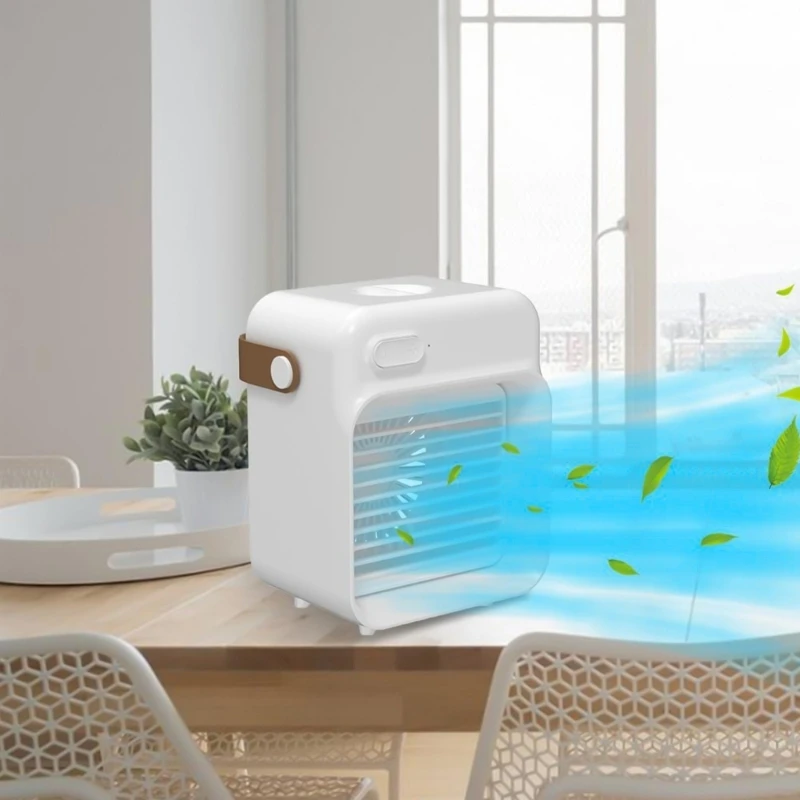ポータブル充電式エアコン,3速,風,冷却ファン,寝室,机,オフィス,車用