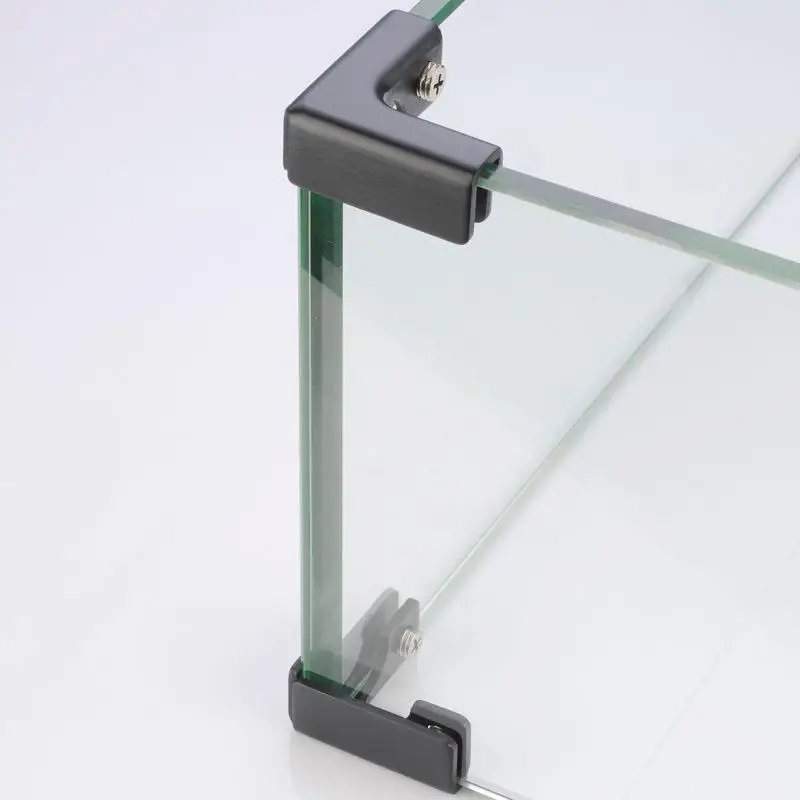 1 PCS New Aluminum Alloy Angle Corner Code Tcross Reinforced Ltype Hardware Glass Clip Tile Fixing Clip