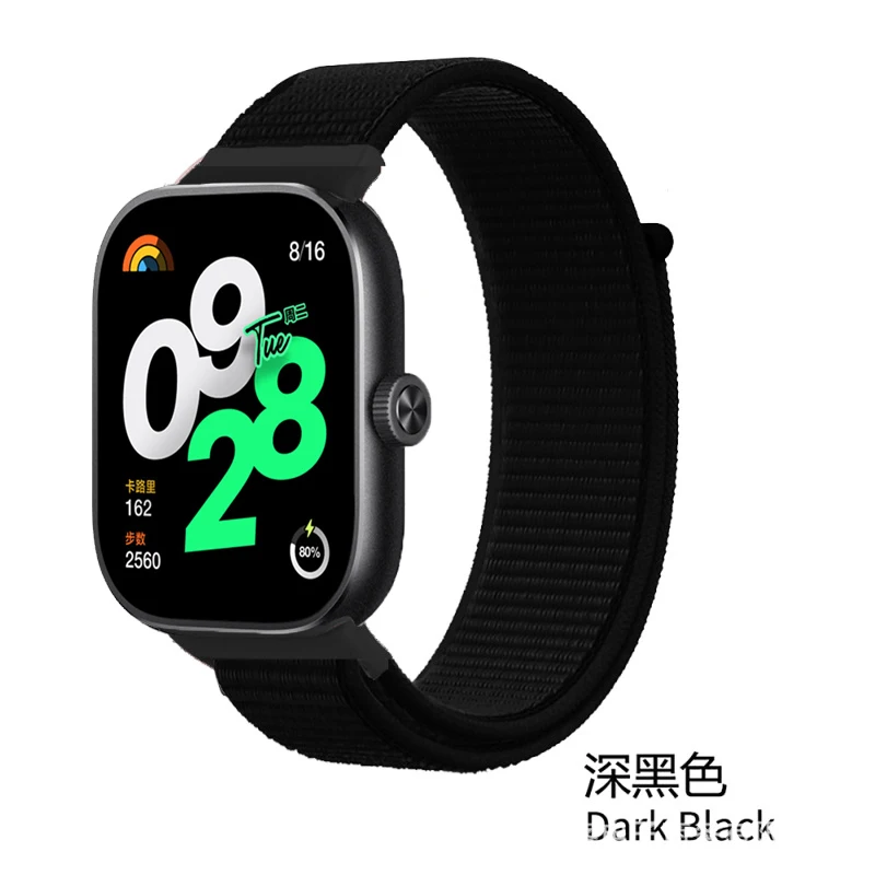 Sport Nylon Strap for Xiaomi Redmi Watch 4 Comfortable breathable wristband for Xiaomi Mi Band 8 Pro Belt Loop Strap Accessories