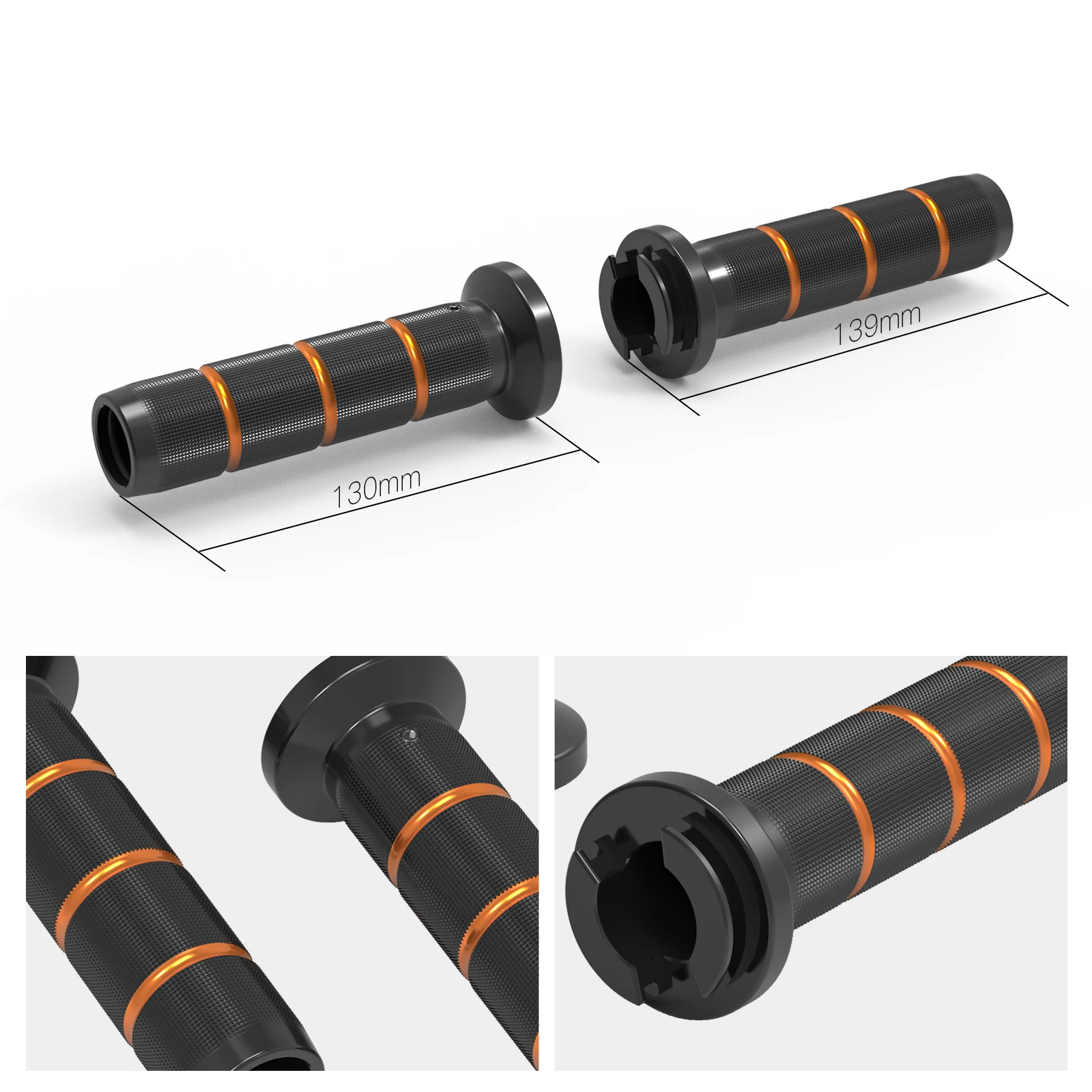 NICECNC Vorderradbremszylinder-Abdeckkappe Lenkergriffe für Harley Sportster S RH1250S 2021-2024 Nightster RH975 /Special – Detail 2