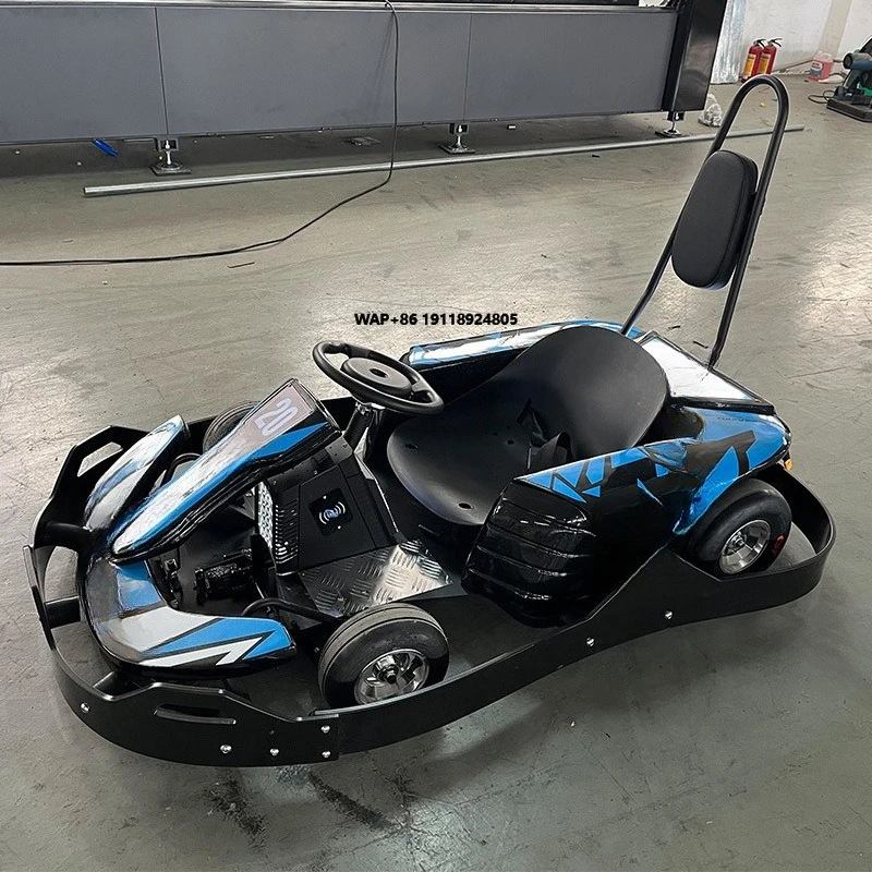 New Style Electric Amusement Park Commercial Go Karts 60km/h Max Speed 1 Seat Karting Cars Outdoor Sports Racing