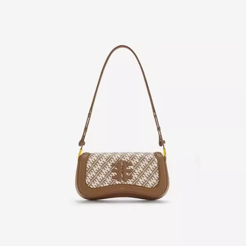 

Сумка JWPEI Pudding Bag JOY, регулируемая сумка через плечо для женщин, 1C56, натуральная кожа, простая и повседневная.