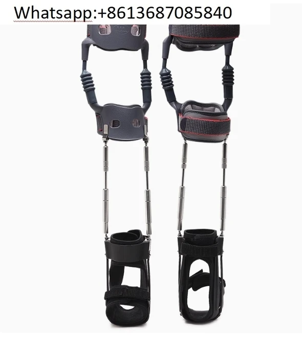 Leg exoskeleton-assisted walker meniscus injury in the elderly knee joint decompression fixation brace black technology