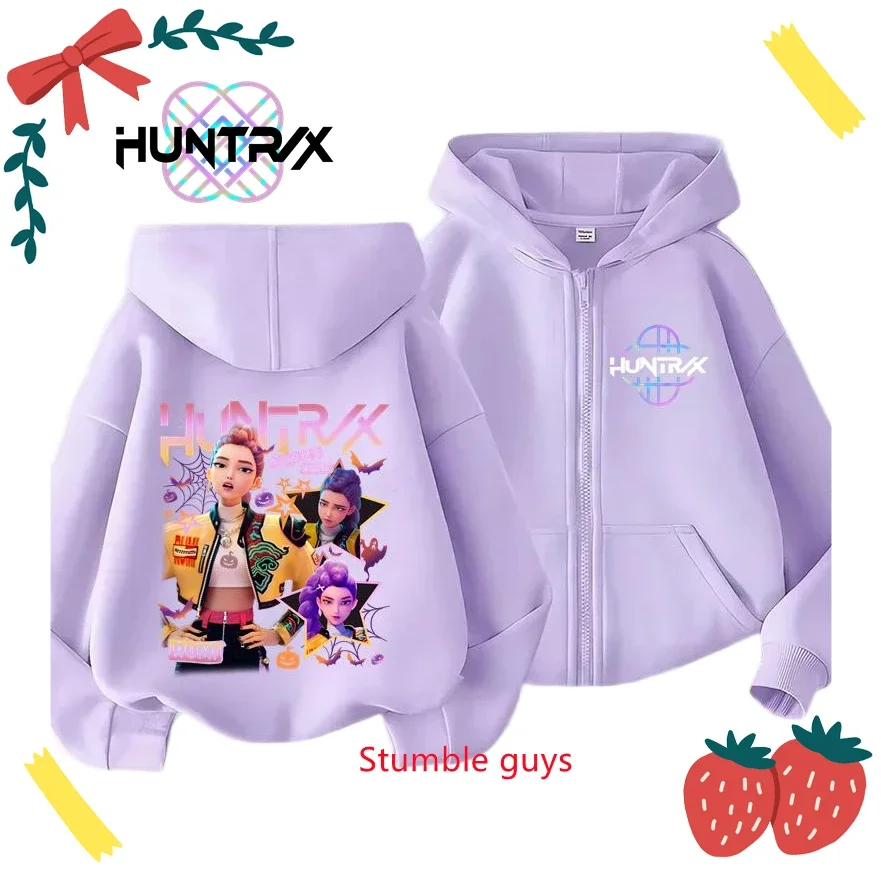 

Kpop Kimetsu No Yaiba Kids Zipper Hoodie Spring Autumn Soft Boys Girls Clothes Weekend Play Sweatshirt