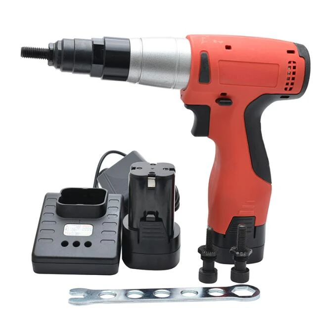 

Rechargeable Riveted Nut Gun M6/M8/M10 14.4V Industrial-Grade Electric Pull Gun Easy Riveting Tool BD-3401