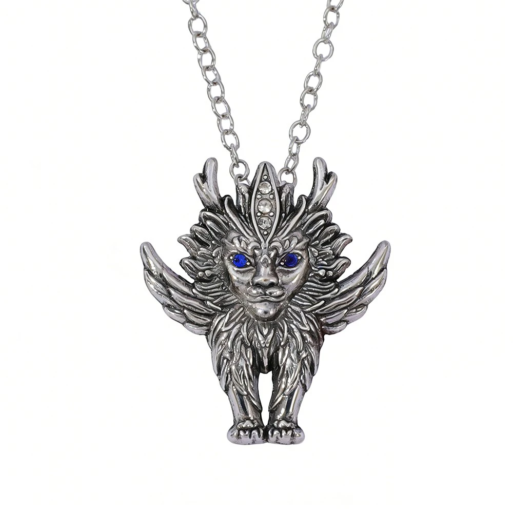 

Божественный зверь BaiZe «Классик горов и рек», кулон в стиле ретро, панк, ожерелье, персонализированный мужской рок-аксессуар