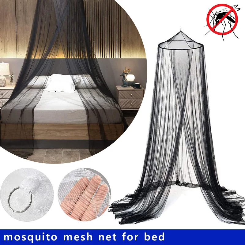 

Mosquito Mesh Net for Bed，Summer Camping Repellent Insect Tent Princess Style Sleeping Net Large Dome Hanging Mosquito Net Mesh