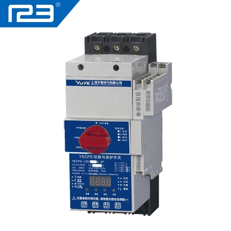 YUYE YECPS-125CF 125A 3P Control and protection switch appliances Fire-fighting type leakage basic isolation