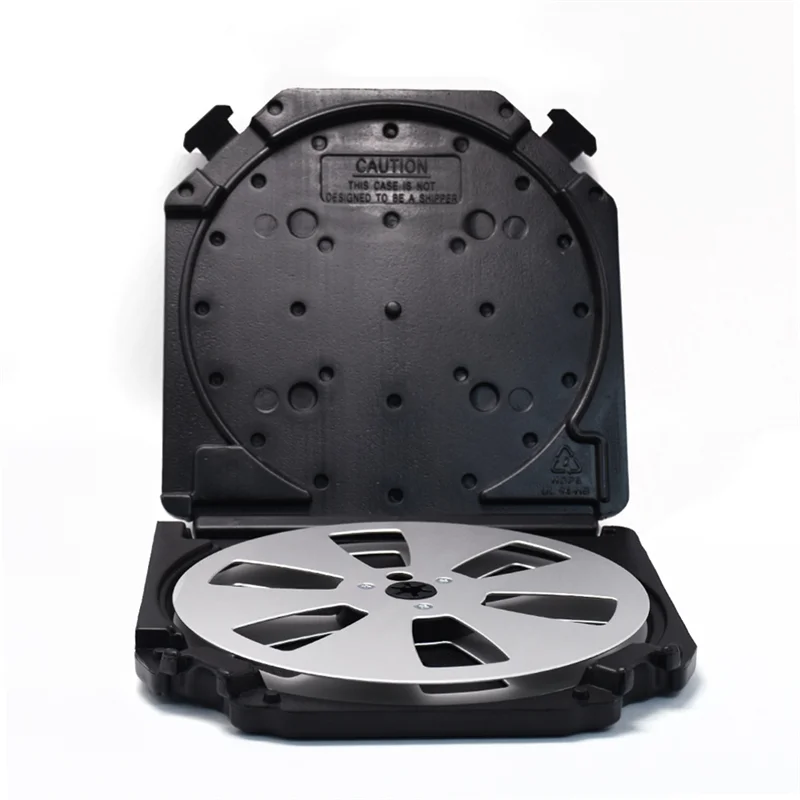 7Inch 6-Hole Empty Takeup Reel With Empty Take Up Reels Storage Box Portable Protection Case For 7Inch Sound Tapes A