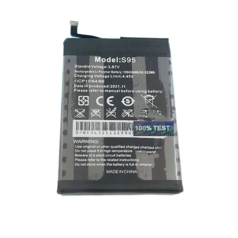 Oukitel WP16 Rechargeable Battery, Original, 10600mAh, 6.4 \