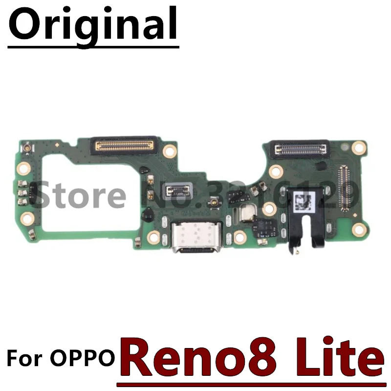 Original USB Charger Dock Board For OPPO Reno8 Pro+ Reno9 Pro+ Reno8 Lite Reno8 Z USB Charging Jack Port Connector Flex Cable