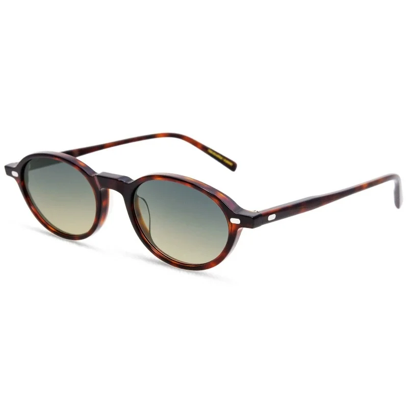 

Belight Optical Cool Fashion Handmade Acetate Oval Shape Men Women Vintage Retro UV400 Protection Sunglasses 96521