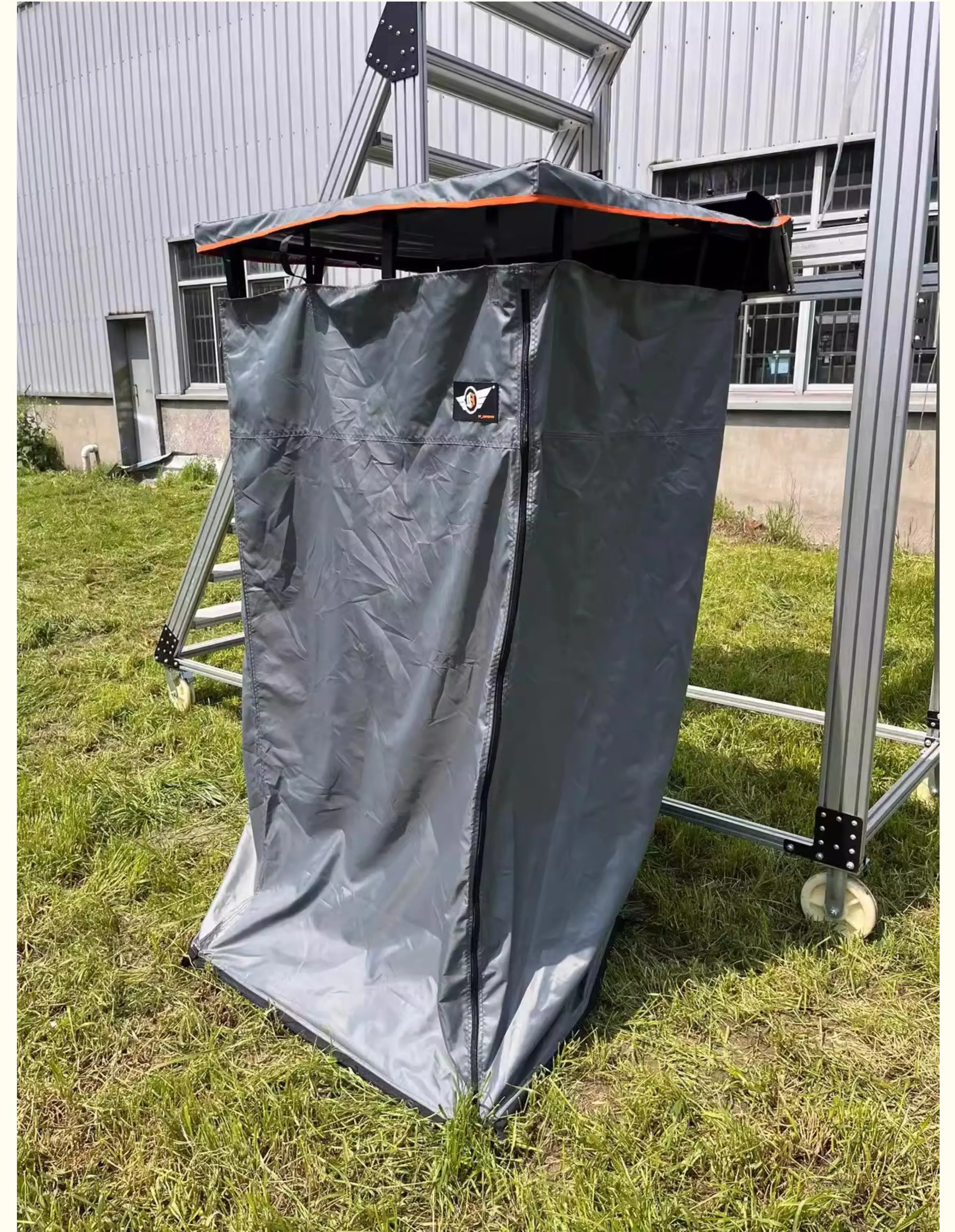Outdoor hard shell car bath RV side bath shower tent quick open camping mobile changing changing room folding