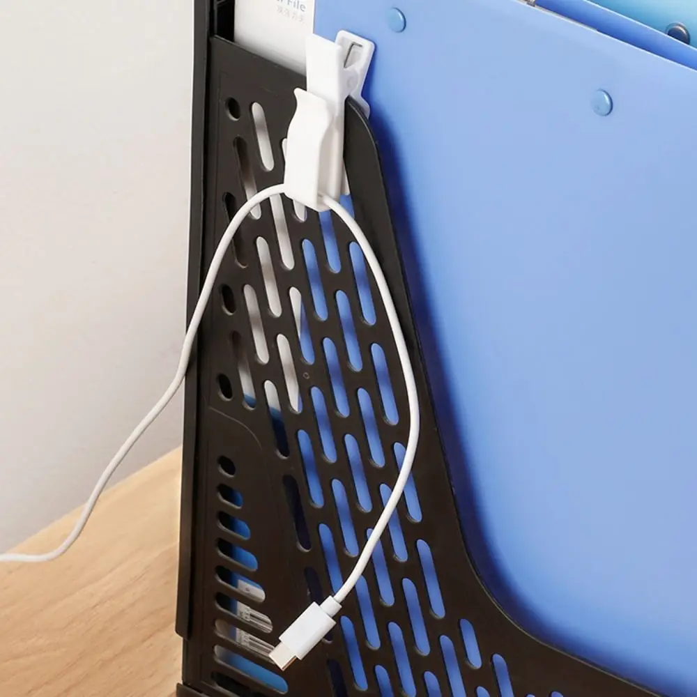 3Pcs Portable Reusable Cable Management Clips Mini Durable Cord Fixed Clips Multi-Purpose Wire Holder Organizer