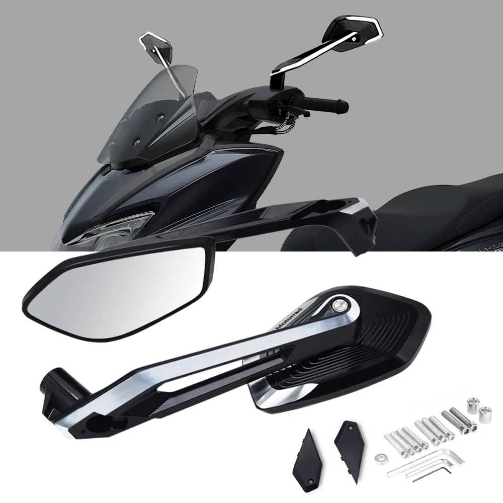 For Suzuki Burgman 125EX BURGMAN 400 200 125 250 AN400 AN125 AN200 Adventure Motorcycle Accessories Side Rear View Mirror