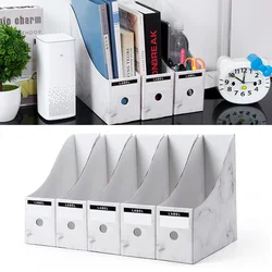 1pcs/set Stationery Rack Magazine Paperwork Pencil Document Simple Storage Box Foldable Desk Organiser File Holder Paper