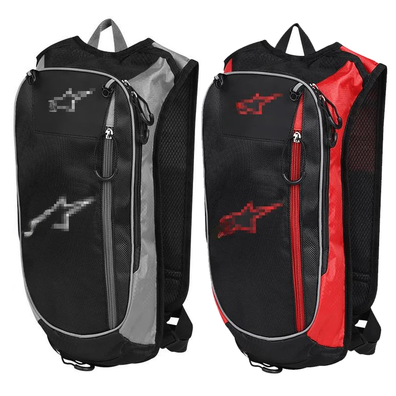 2024 New Motorcycle Water Backpack Big Capacity Motocross Hydration Pack Men Moto Bicycle Reflective Motorcycle Bag