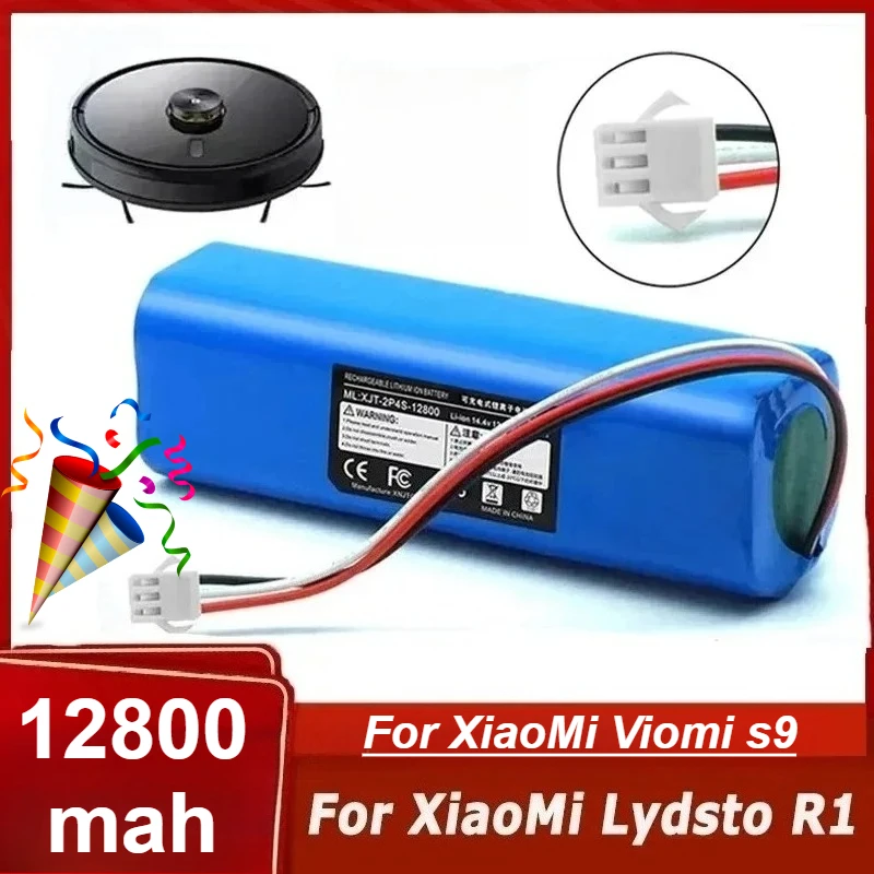 

For XiaoMi 14.4V Lithium Battery 2P4S 12800mAh Rechargeable Batteries