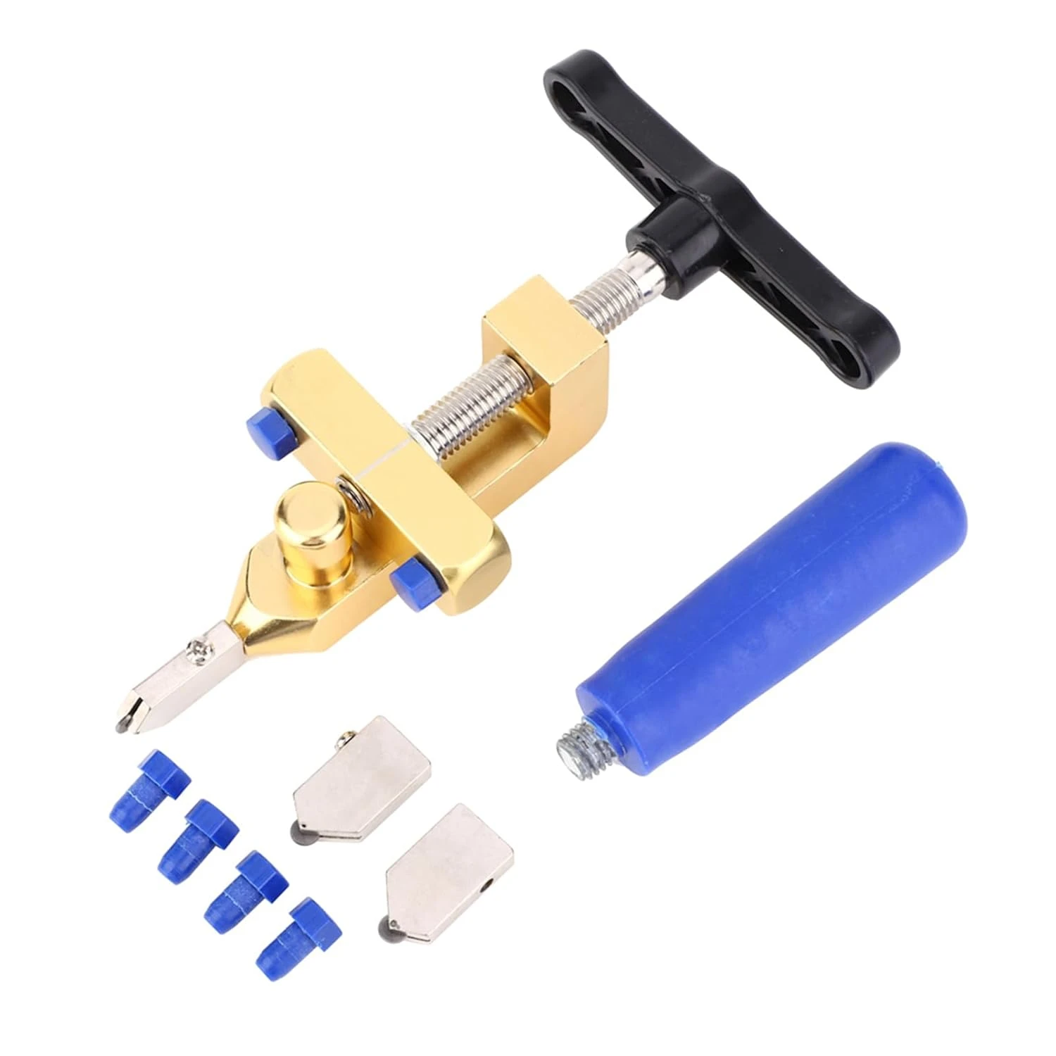 Multifunctional Portable Manual Glass Plier Hand Tool - Sharp Carbide Tip Glass Tile Cutter for Ceramic, Mirror, and Mosaic Tile