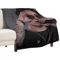 Jeon jungkook Throw Blanket For Decorative Sofa Soft Plush Plaid Decorative Sofa Blankets