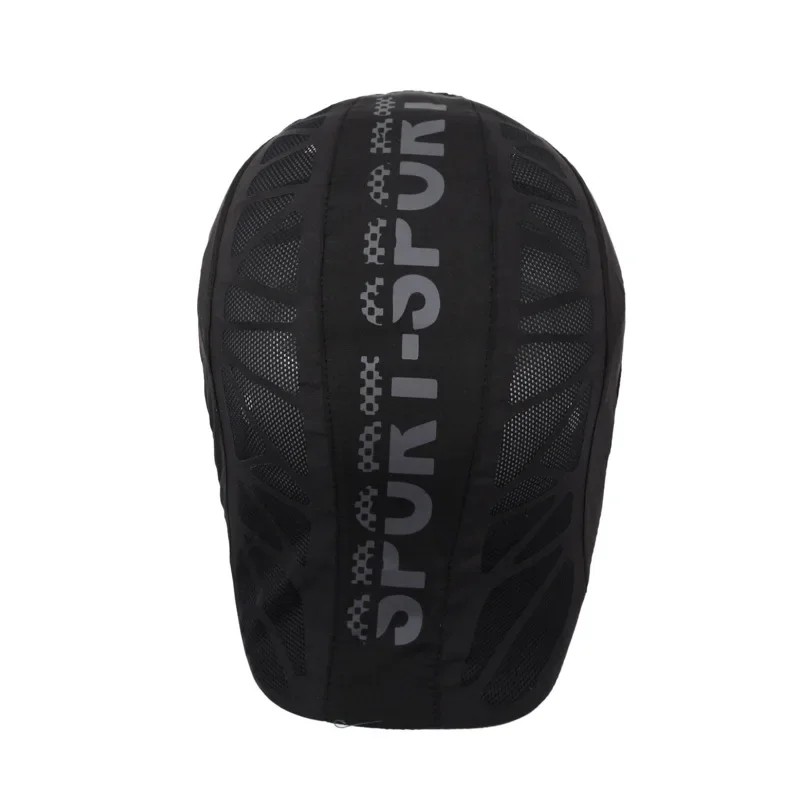 Sommer Neuheit SPORT Buchstaben-Frontpanel-Kappe für Herren Atmungsaktives Mesh Schnelltrocknende Sonnenhut Outdoor UV-Schutz Baseballkappe – Detail 3