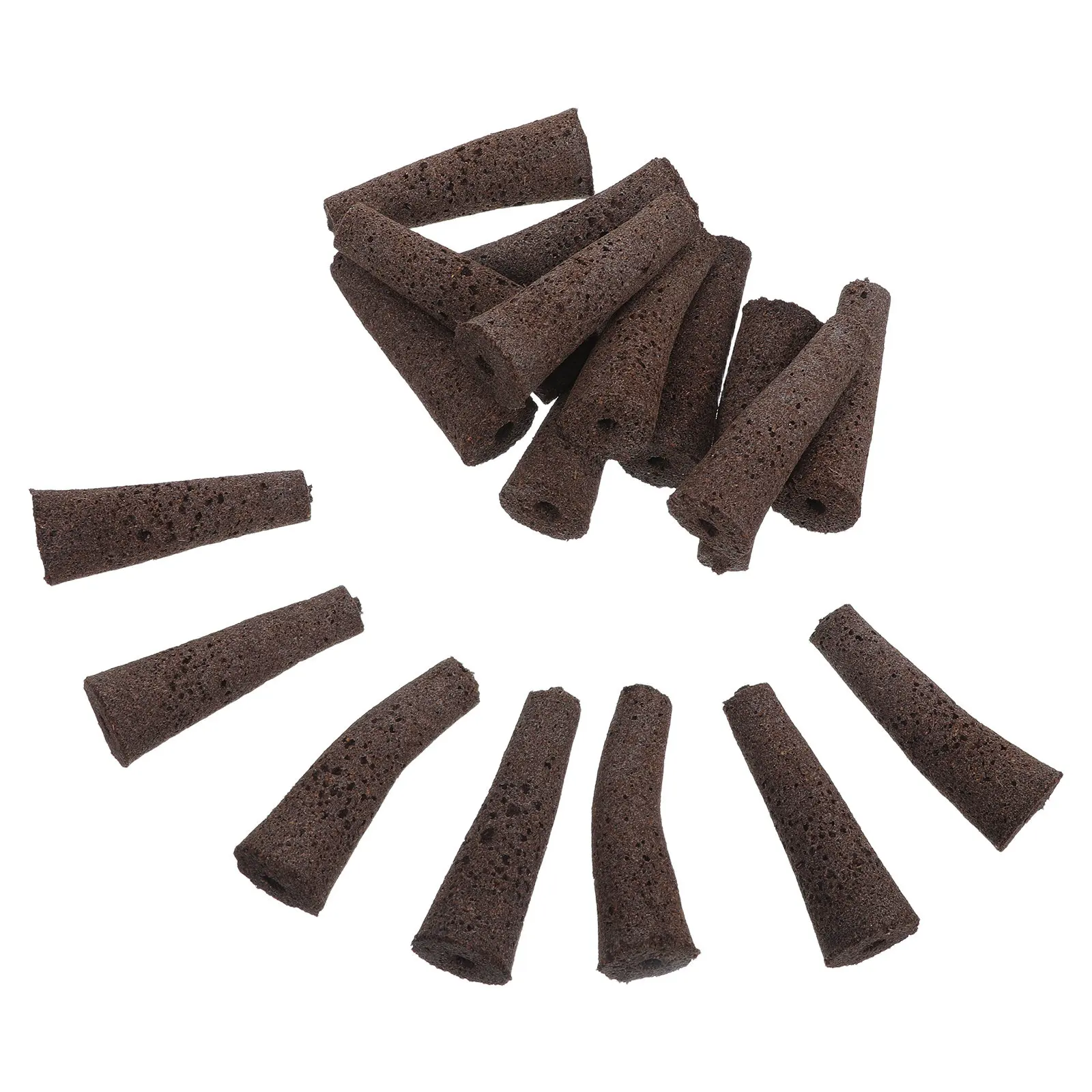 60Pcs Hydroponic Grow Sponges Plant Starter Replacement Plugs for Seed Germination Root Zone Moisture Oxygen Hydroponic Block