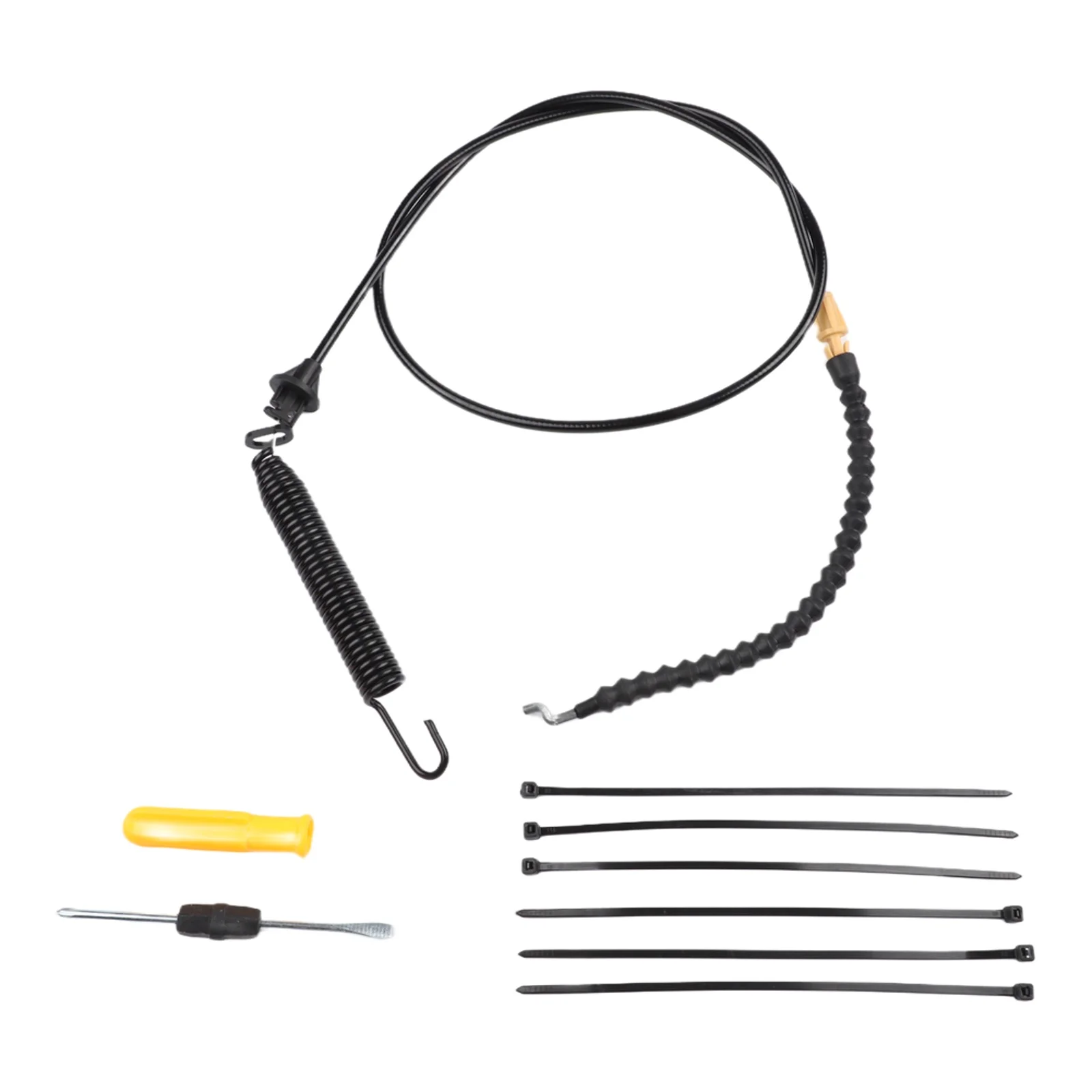Riding Mower Part Deck Engagement Heavy-duty Construction Stainless Steel Cable Rubber Sheath For Troy-Bilt Tools