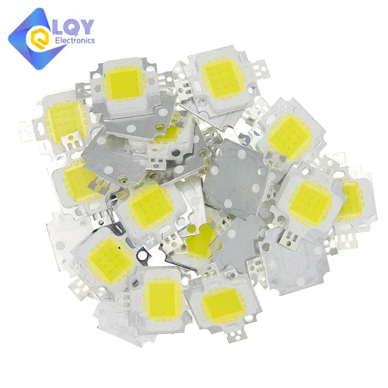 LQY 10W LED white Cold white Led Chip for Integrated Spotlight 12v DIY Projector Outdoor Flood Light Super bright