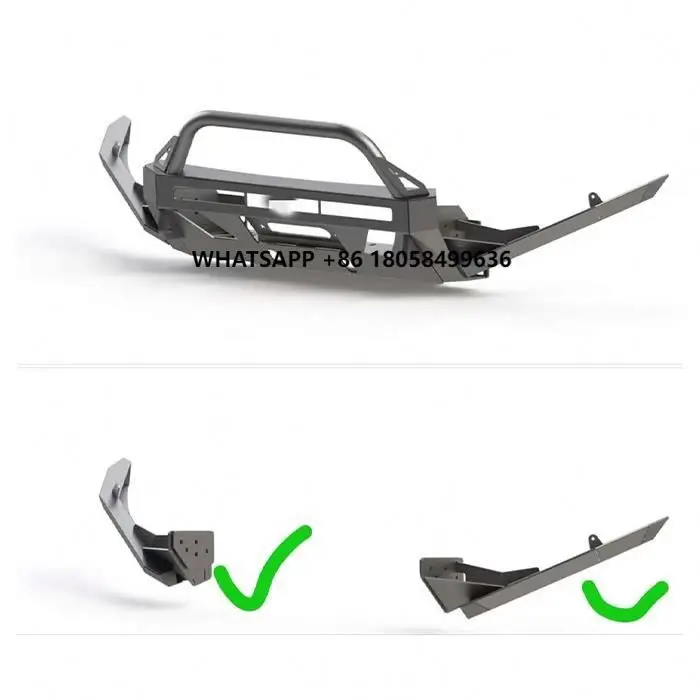 

Gobison Hot Sale Car Accessories Front Bumper Bumper With Two Sides Both Sides for Toyta 4Runner 2014+ Bumper