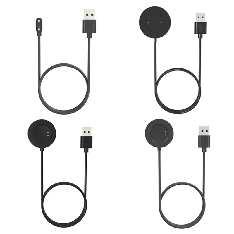 리얼미 워치 3 워치 3Pro 2Pro S RMA2 스마트워치용 고속 충전 케이블, 전원 어댑터 충전기 크래들, USB 충전 케이블 독