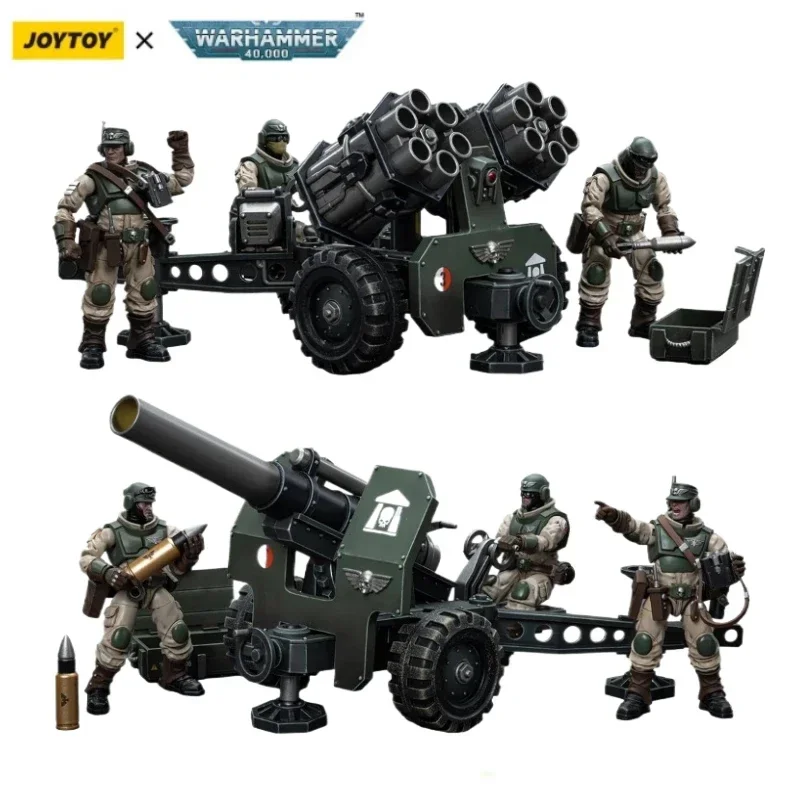JOYTOY Warhammer 40k 1/18 Astra Militarum Artyleria Polowa Rakietowa Anime Figurka Akcji Model Militarny Zabawki Dostępne